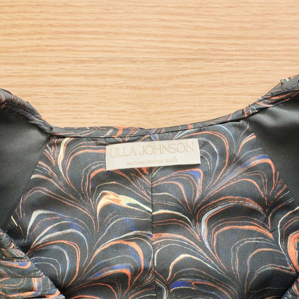 Ulla Johnson / Gwen Dress / Size 2 / Obsidian / Autumn Winter 2022 - Picture 6 of 11
